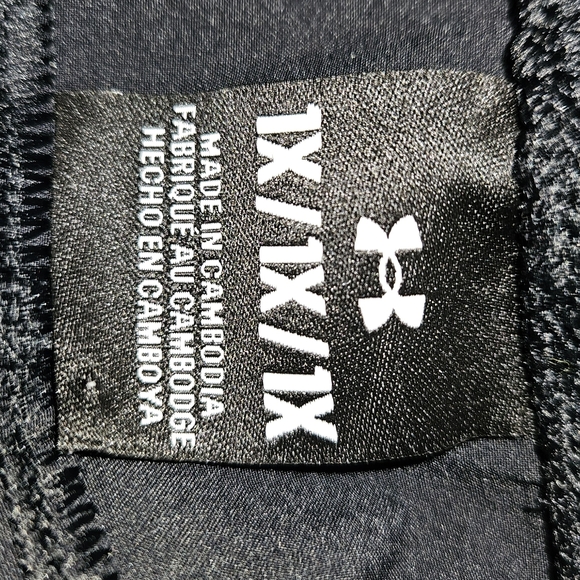 Under Armour Women's Jet Black Joggers 1X - Picture 2 of 9